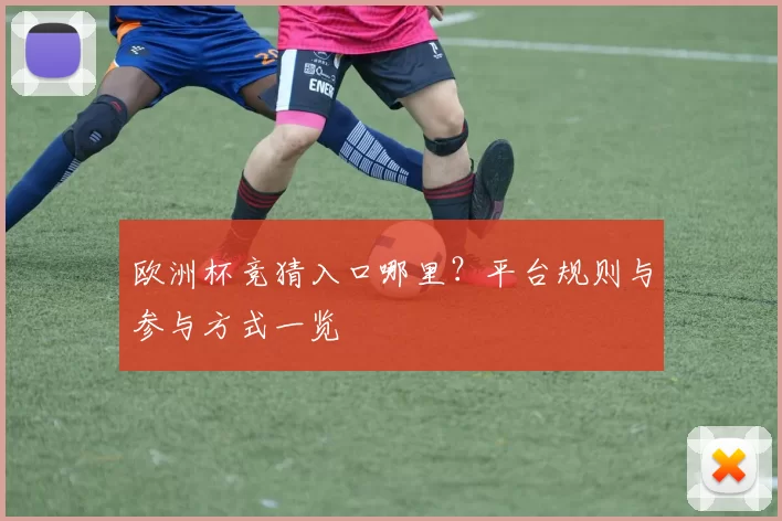 欧洲杯竞猜入口哪里？平台规则与参与方式一览