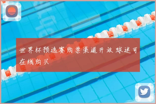 世界杯预选赛购票渠道开放 球迷可在线购买