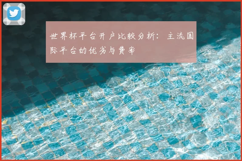 世界杯平台开户比较分析:主流国际平台的优劣与费率